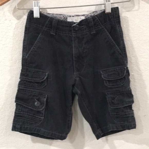 OP Ocean Pacific Boys‎ Sz 4 Cargo Shorts 100% Cotton Summer Coastal - Picture 1 of 8